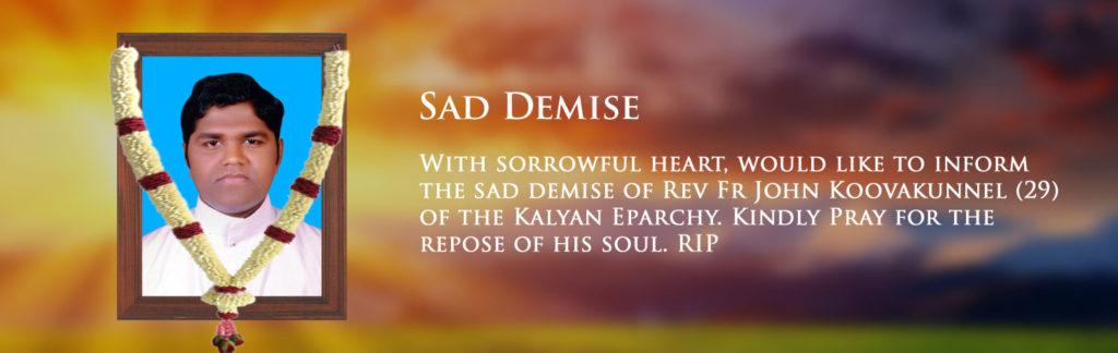 kalyandiocese-sad-demise