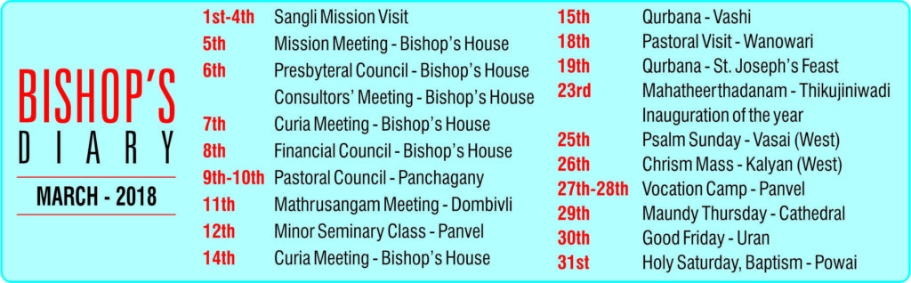 Bishop Diary