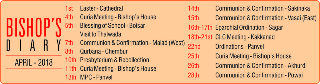 Bishop Diary